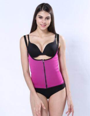 Adjustable Zipper Waist Shaper & Trimmer - Mubimart