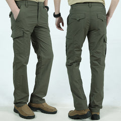 Loose Plus Size Cargo Long Pants Multi-Pocket Pants