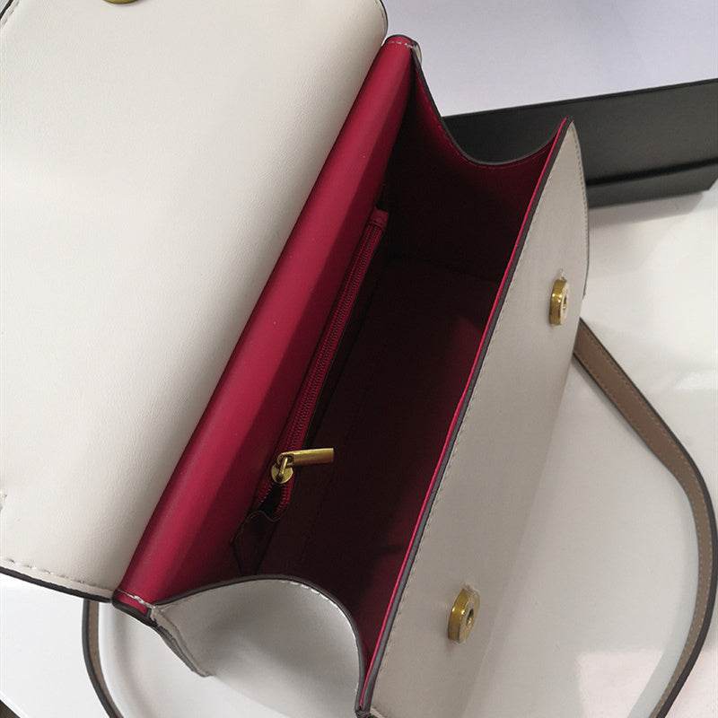Cream cake tote bag handbag women - Mubimart