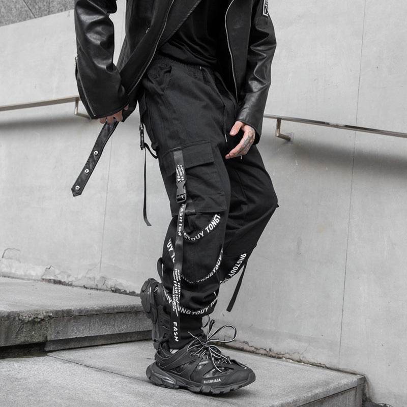 Multi-pocket cargo pants - Mubimart