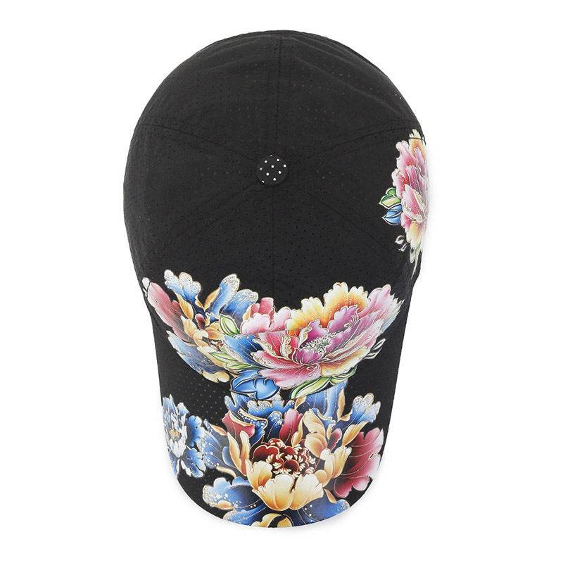 Hat Printing Men's And Women's Same Style Baseball Cap Sun Hat Peaked Cap - Mubimart