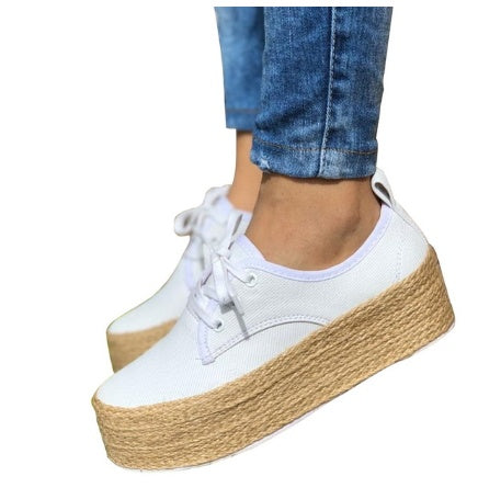 Espadrilles van canvas