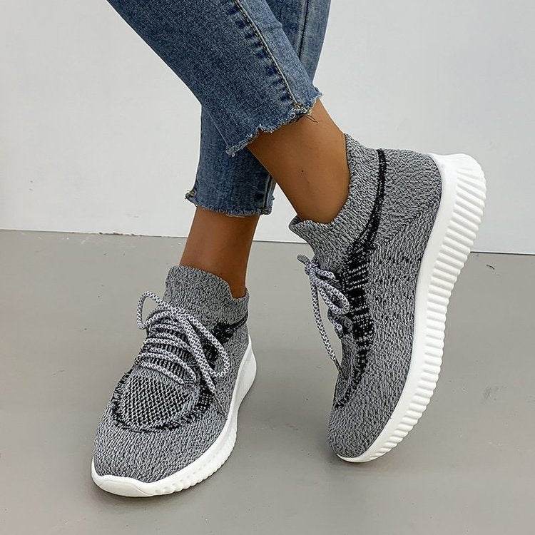 Breathable casual sports shoes women - Mubimart