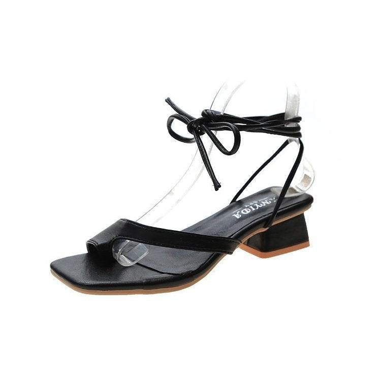 High heel strappy sandals - Mubimart