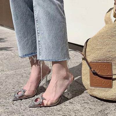 Transparent high heels - Mubimart