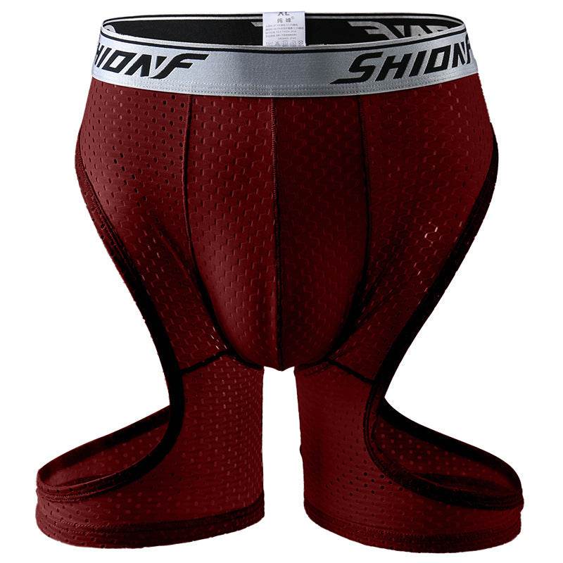 Men's sports underwear men ice silk - Mubimart