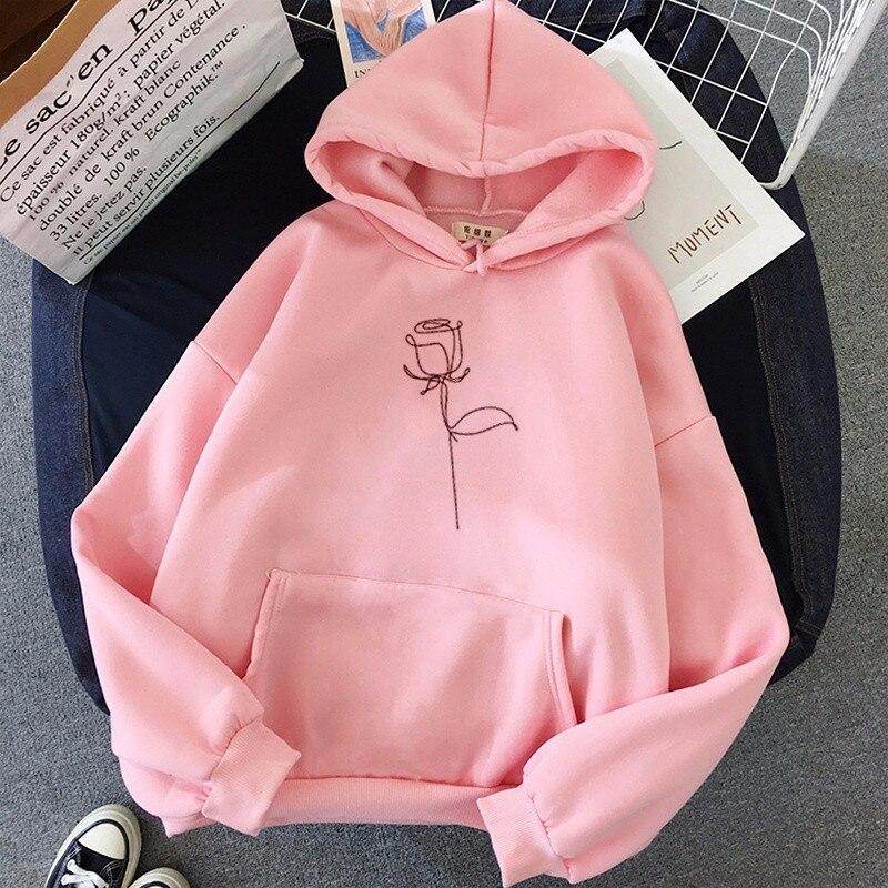 Rosane - Rozendruk Hoodies Sweatshirts voor Dames - Mubimart