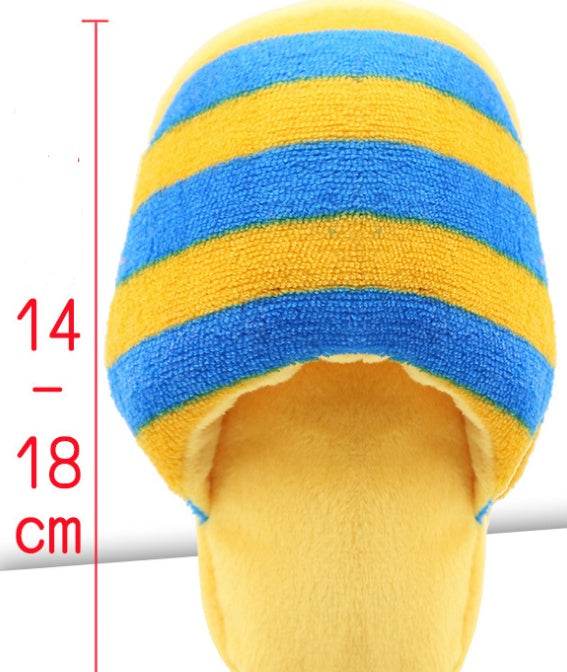 Dazzle colour stripe slipper - Mubimart