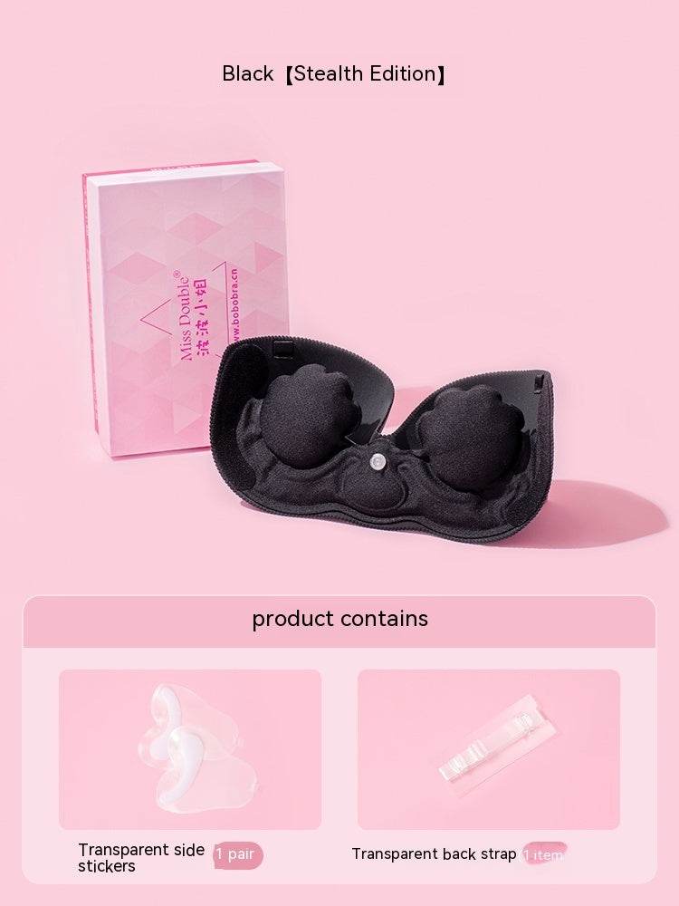 Inflatable Invisible Nude Bra Non-slip Push Up Bra - Mubimart