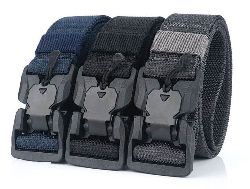 NEW Military Equipment Combat Tactical Belts for Men US Army Training Nylon Metal Buckle Waist Belt Outdoor Hunting Waistband - Mubimart