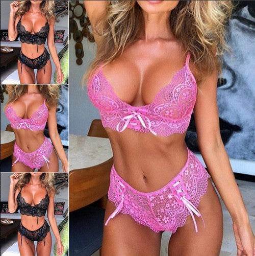 Lace Bikini Set - Mubimart