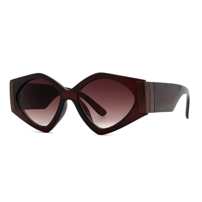 Fashion Small Frame Cat Eye Female Sunglasses - Mubimart