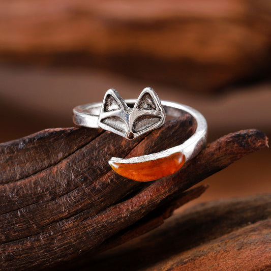 Simple Design Open Adjustable Ring For Women