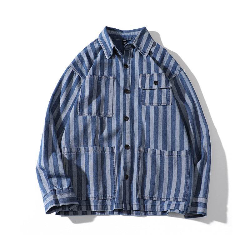 Denim shirt jacket - Mubimart