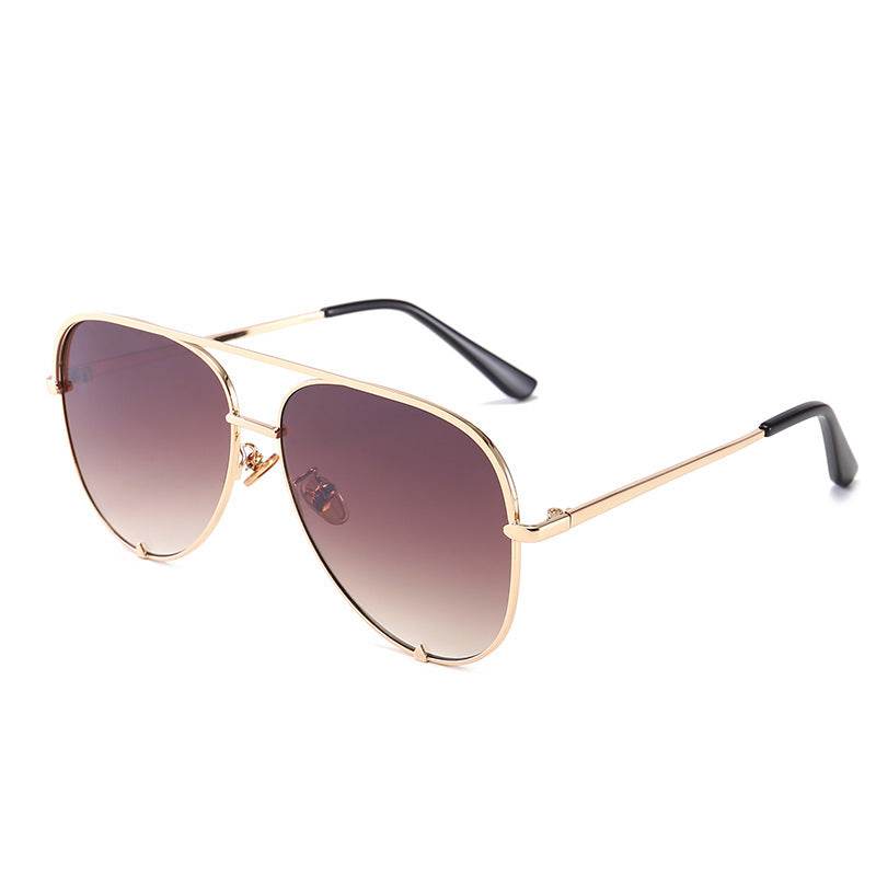 Personalized avant-garde aviator glasses - Mubimart