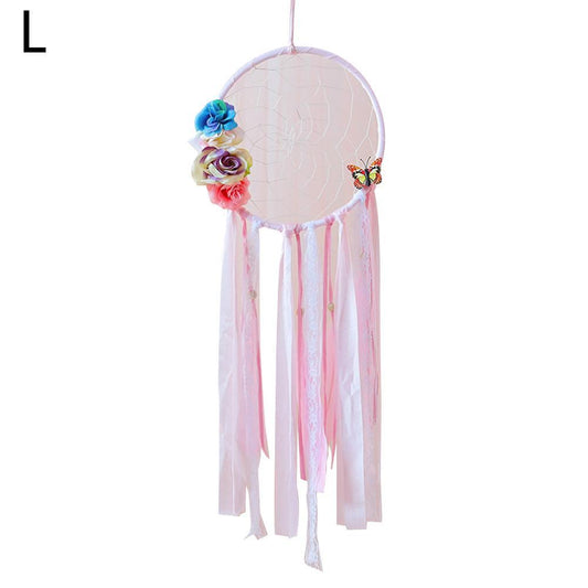 Decorative feather dream catcher pendant