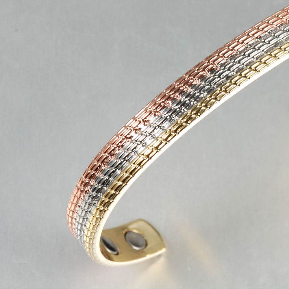 Pure Copper Magnetic Bangle Bracelet - Mubimart