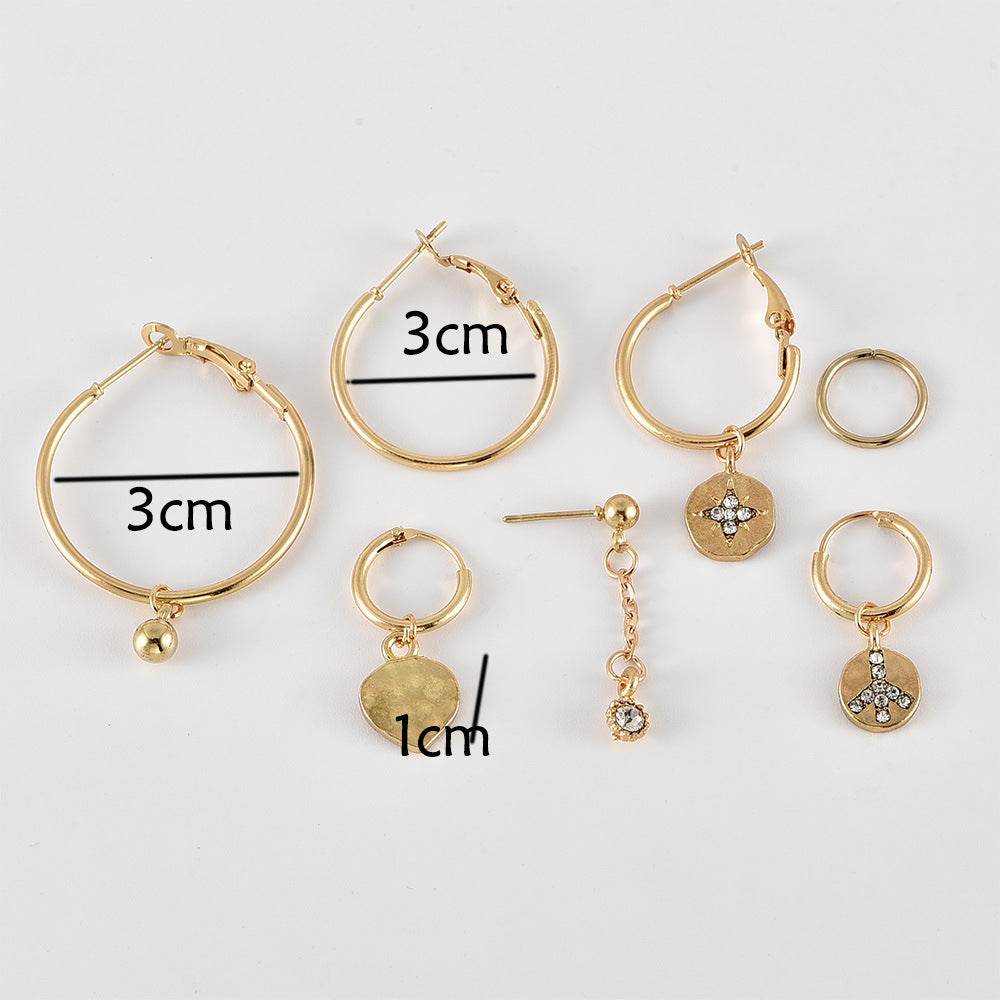 Women's ear hoop earrings - Mubimart