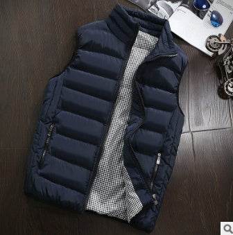 Men's vest fashion slim cotton vest men new men's cotton vest - Mubimart