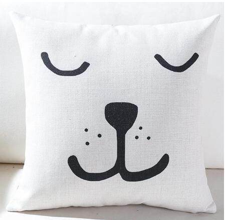 Pillowcase animal cactus geometric pillowcase Nordic - Mubimart