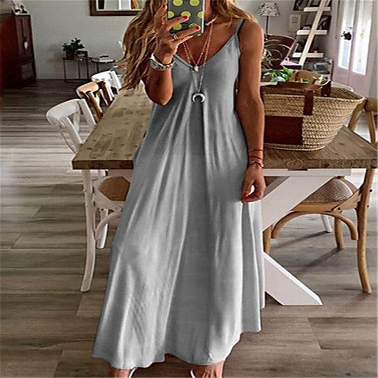 Tie-dye plus size sling jumpsuit - Mubimart