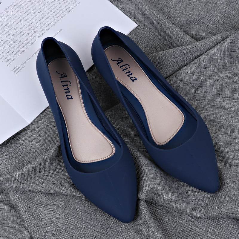 Stylish Casual Sandals With Pointed Wedge Heels - Mubimart