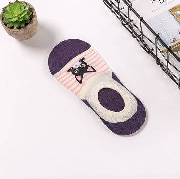 Summer CAT Warm Comfortable Cotton Girl Women's Socks Ankle Low Female - Mubimart