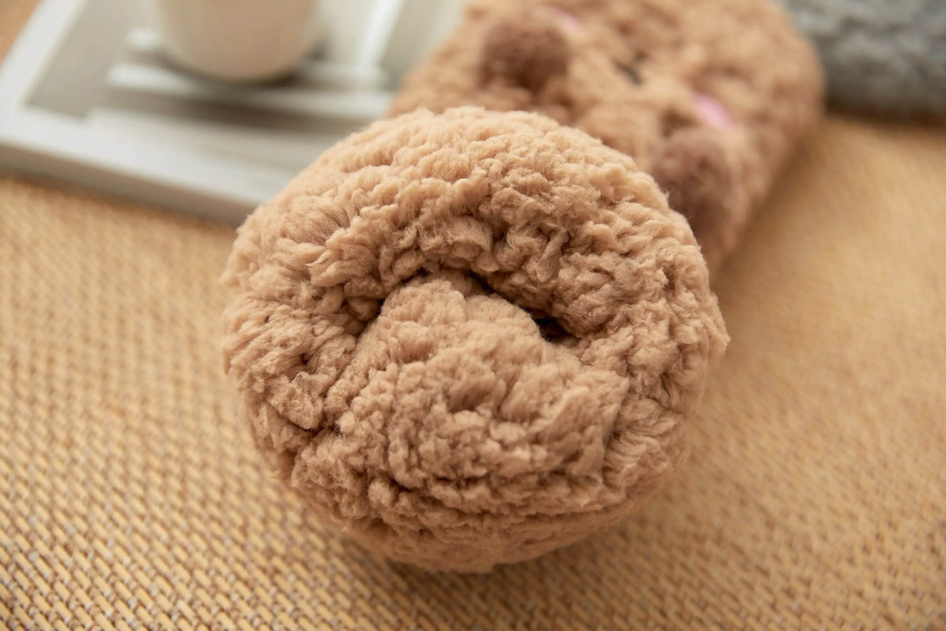 Cartoon Floor Winter Thick Polyester Fleece Fluffy Microfiber Women Fuzzy Socks Funny Fuzzy Dog Slipper Socks For Women Cute Fluffy Thick Warm Winter Socks Microfiber Soft Home Socks Christmas Gift - Mubimart