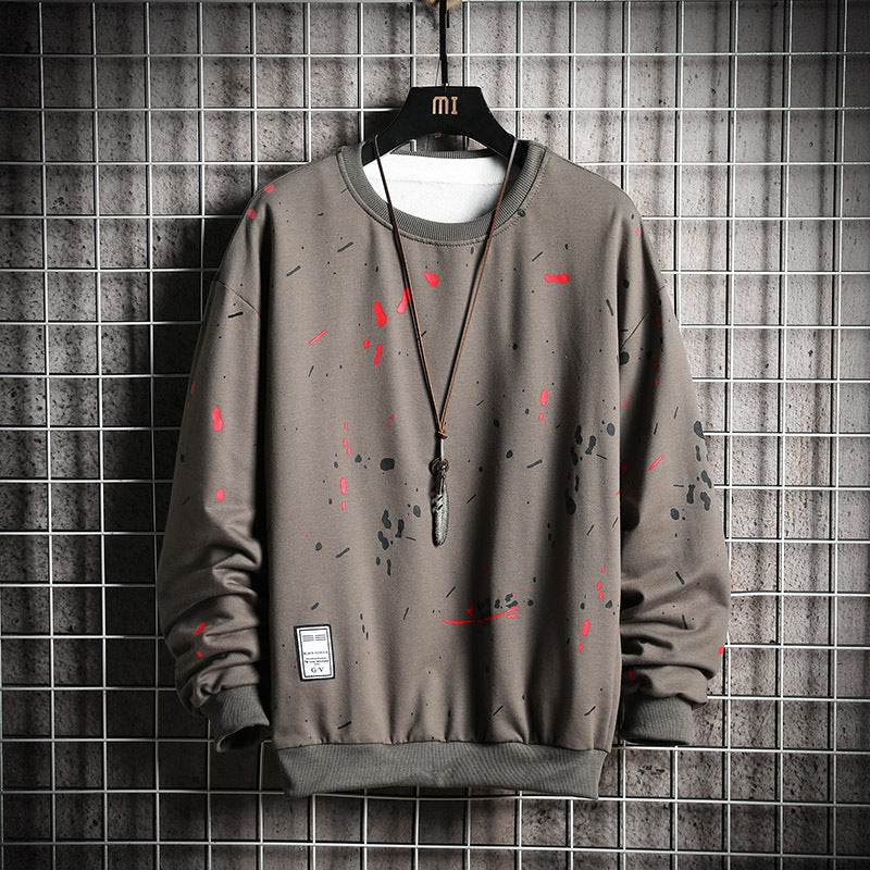 neue Trend Manner Hoodies Casual Solide Splice - Mubimart