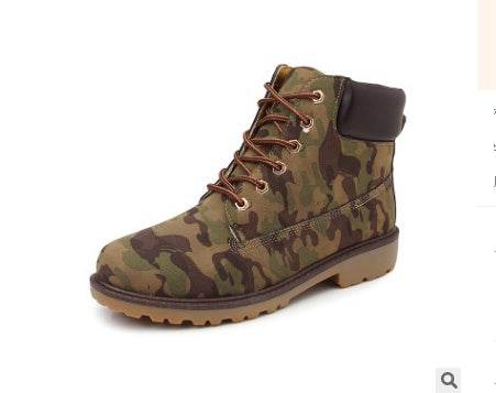 Lace Up Ankle Boots Martin Boots - Mubimart