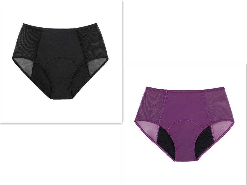 4-layer Absorption Menstrual Briefs Leak-proof Women's Menstrual Period Pants - Mubimart