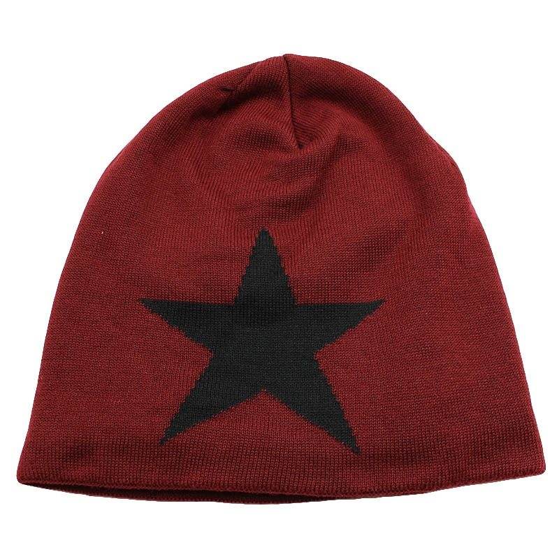 Winter knitted hood wind cap - Mubimart