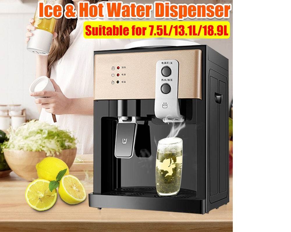 220V 550W Electric Desktop Water Dispenser Hot and Warm Cold Water Cooler Dispenser Home Office Hotel Use - Mubimart