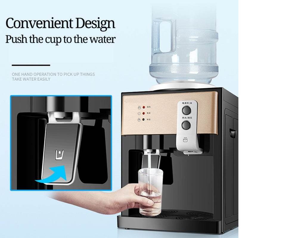 220V 550W Electric Desktop Water Dispenser Hot and Warm Cold Water Cooler Dispenser Home Office Hotel Use - Mubimart