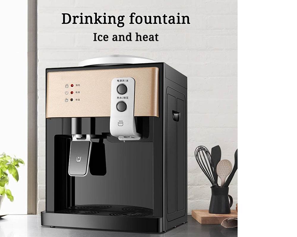 220V 550W Electric Desktop Water Dispenser Hot and Warm Cold Water Cooler Dispenser Home Office Hotel Use - Mubimart