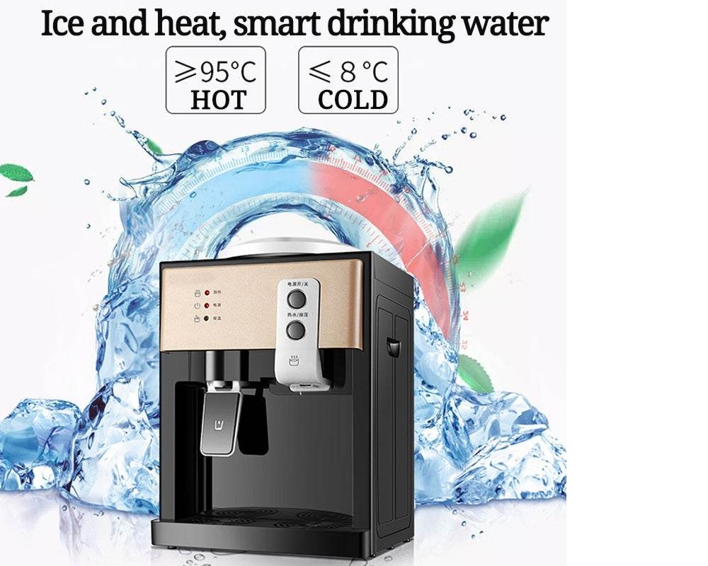 220V 550W Electric Desktop Water Dispenser Hot and Warm Cold Water Cooler Dispenser Home Office Hotel Use - Mubimart