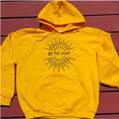 Be The Light Sweatshirts For Woman - Mubimart - Sweatshirts 