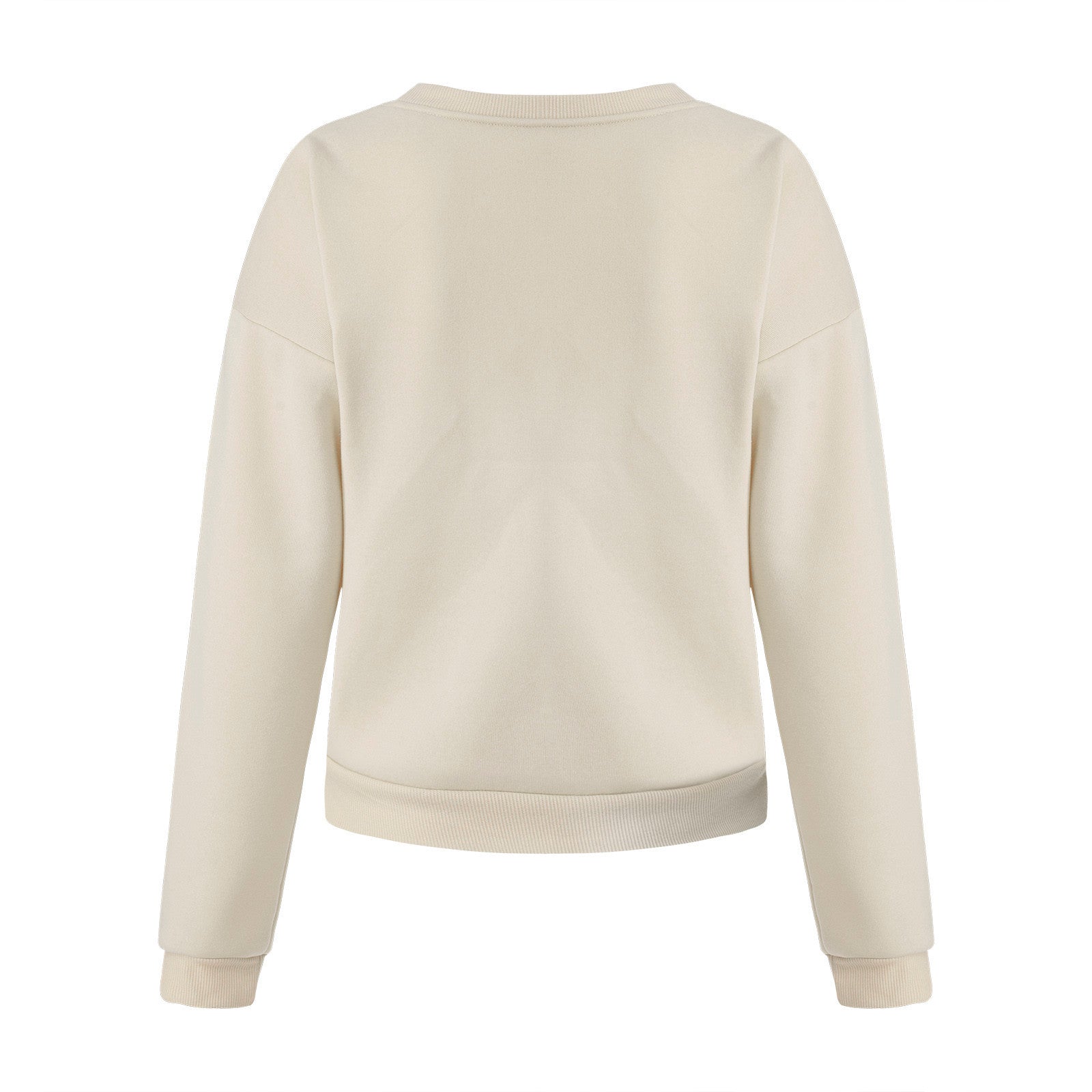 Loose plus size pullover round neck student sweater