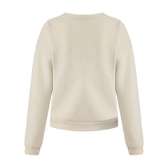 Loose plus size pullover round neck student sweater