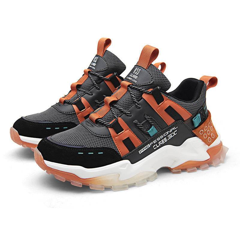 Comfortable daddy shoes student sports shoes running shoes trendy shoes - Mubimart