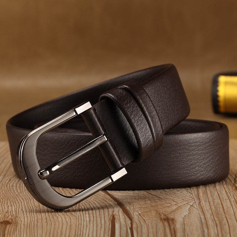Hot explosion models men pin buckle belt belt belt belt men's casual fashion wholesale manufacturers - Mubimart