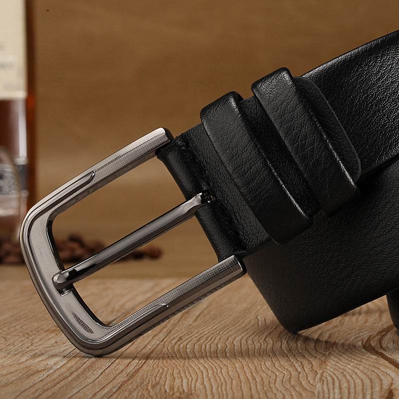 Hot explosion models men pin buckle belt belt belt belt men's casual fashion wholesale manufacturers - Mubimart