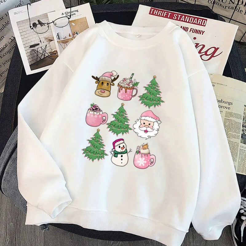 European Size Seasonal Sweatshirt Christmas - Mubimart -  