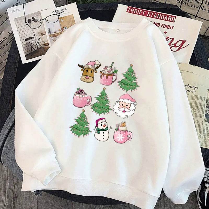 European Size Seasonal Sweatshirt Christmas - Mubimart