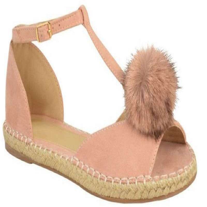 Hairball espadrilles flat sandals - Mubimart