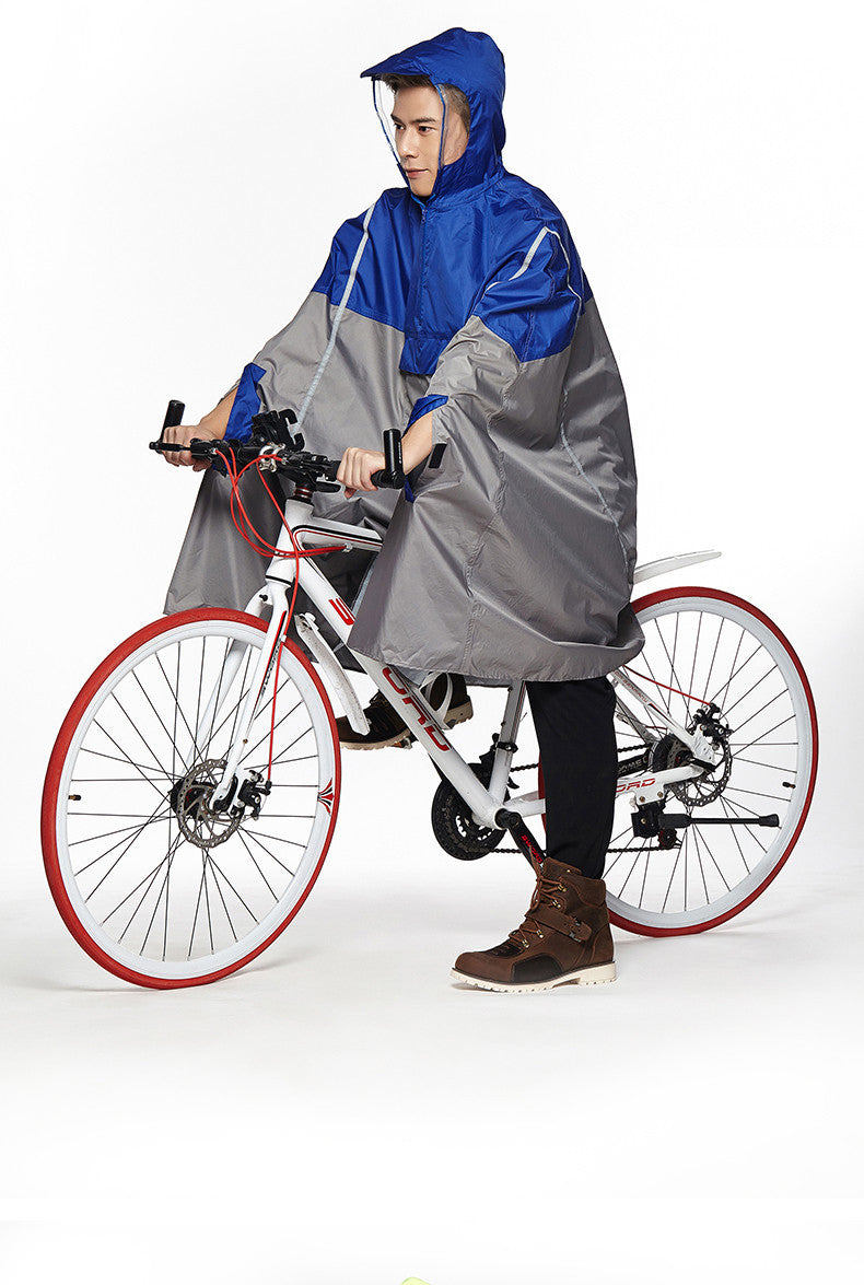 Multifunctional riding raincoat