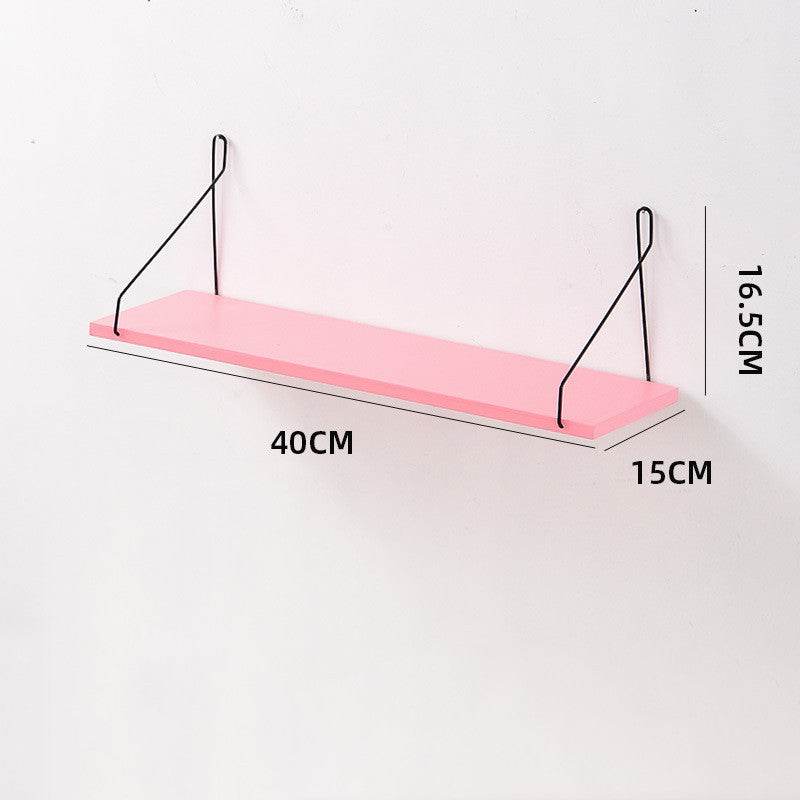 Wooden wall shelf - Mubimart