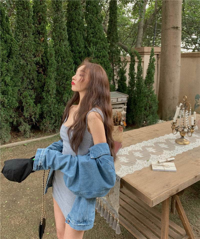 Summer Temperament Camisole Dress Women - Mubimart