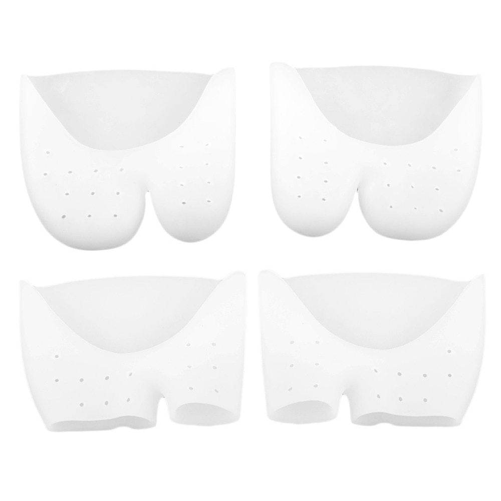 Silicone Gel Toe Separator Feet Care Tools Splint Straightener Corrector Hallux Valgus Massager - Mubimart