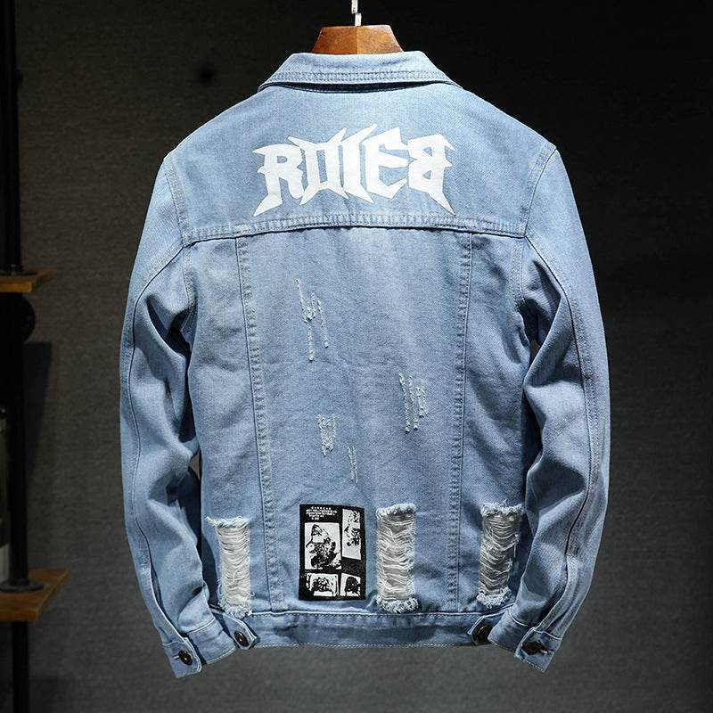 Men's denim jacket - Mubimart
